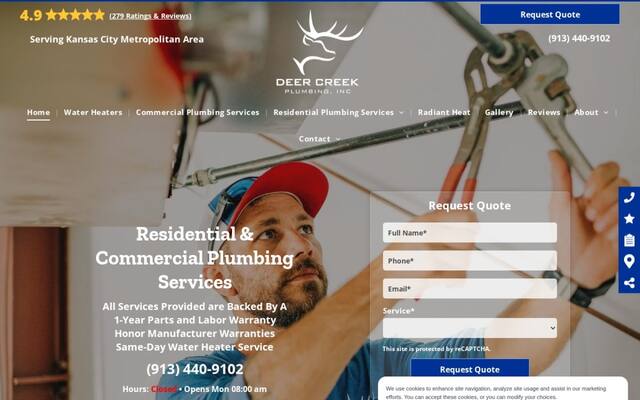 Deer Creek Plumbing Inc