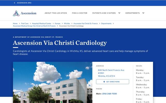 Ascension Via Christi Cardiology