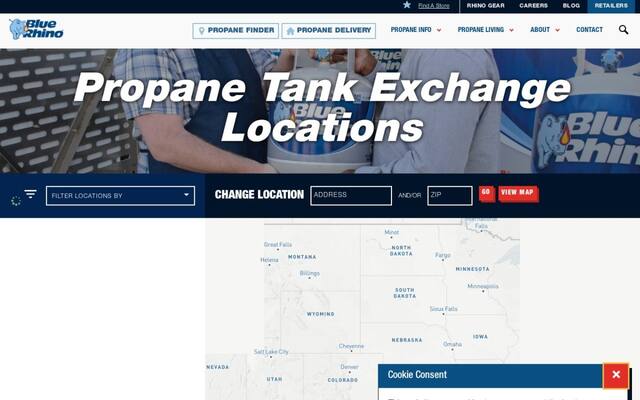 Blue Rhino Propane Exchange
