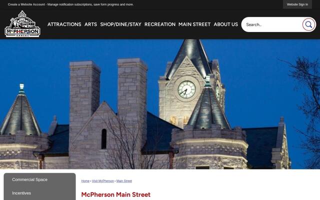 Mc Pherson Main Street Inc