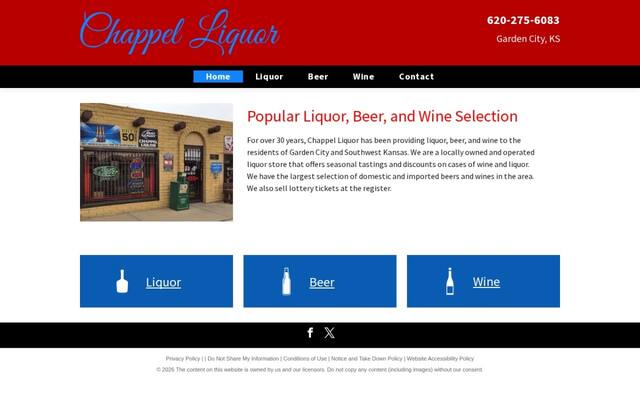 Chappel Retail Liquor Store