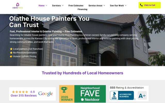 Home Pros Painting And Home Repairs