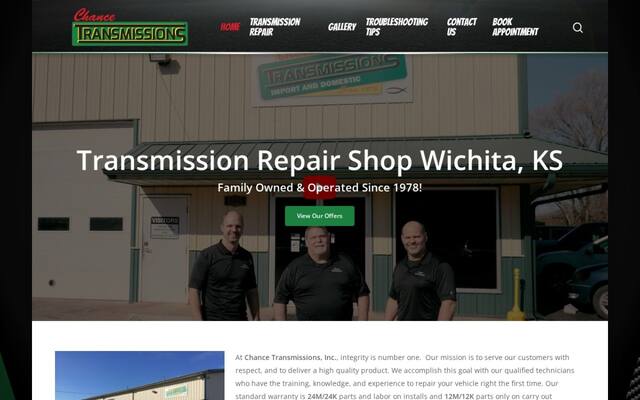 Chance Transmissions Inc