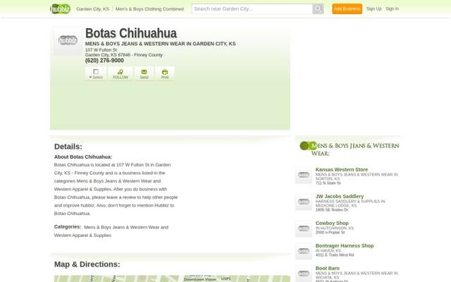 Botas Chihuahua