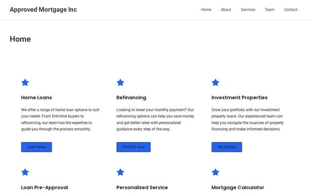 Approved Mortgage Inc