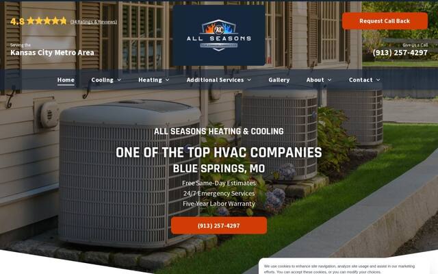 All Seasons Heating & Cooling