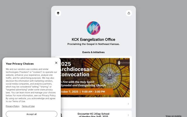 Archkck Office of Evangelization