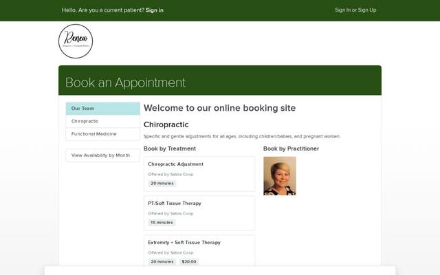 Renew Chiropractic LLC