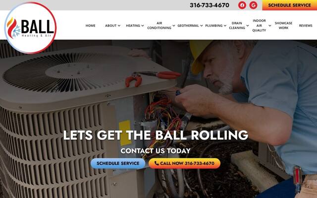 Ball Heating and Air Conditioning