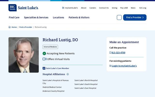 Richard W Lustig, DO