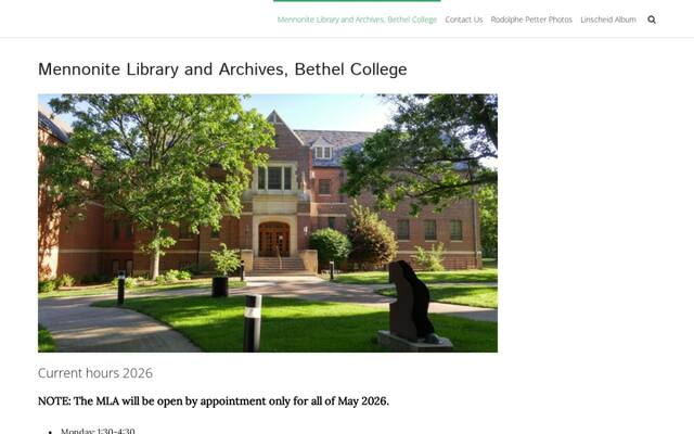 Mantz Library and Mennonite Library and Archives