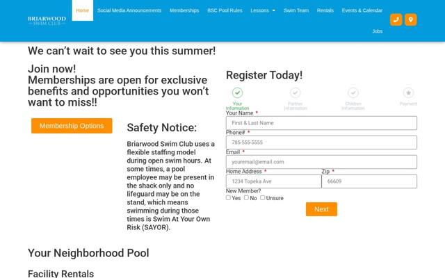 Briarwood Swim Club