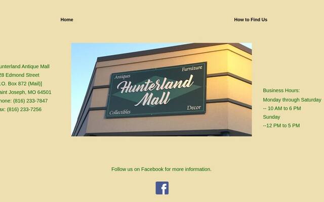 Hunterland Antique Mall