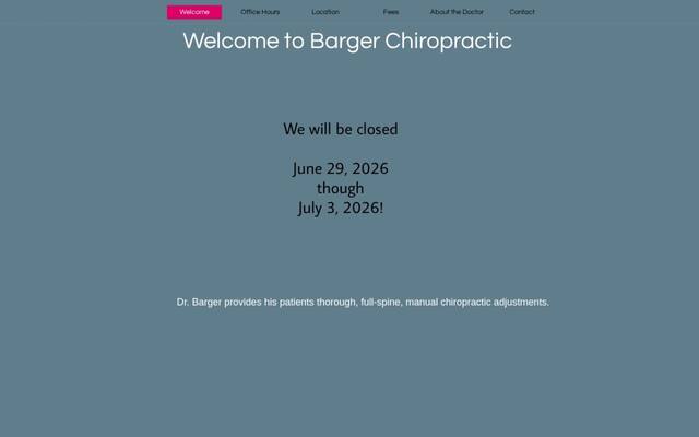 Barger Chiropractic