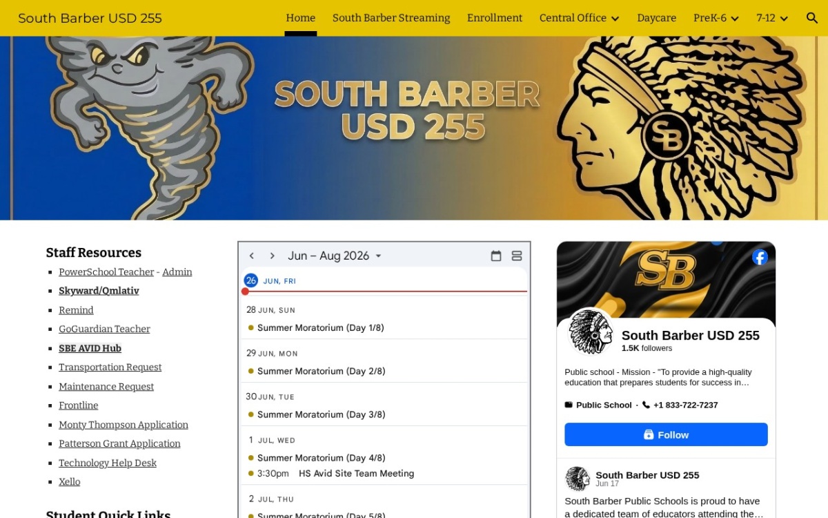 South Barber High School