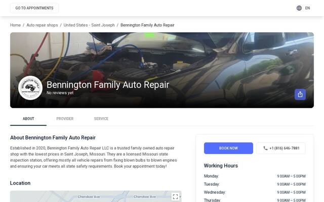 Bennington Family Auto Repair