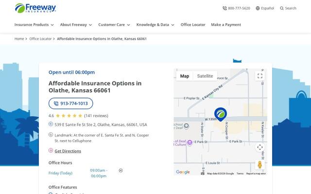 Affordable Insurance Options in Olathe, Kansas 66061 | Freeway Insurance