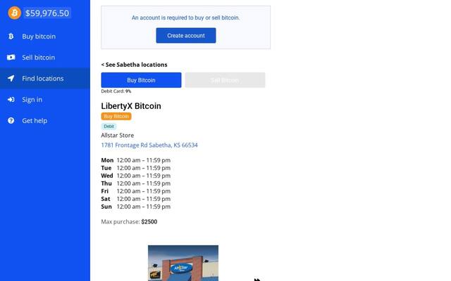 LibertyX Bitcoin ATM