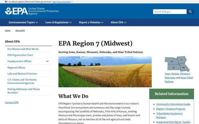 US Environmental Protection Agency Region 7 Office