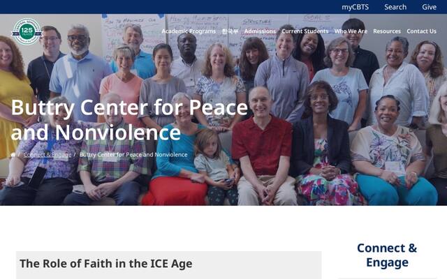 Buttry Center for Peace and Nonviolence
