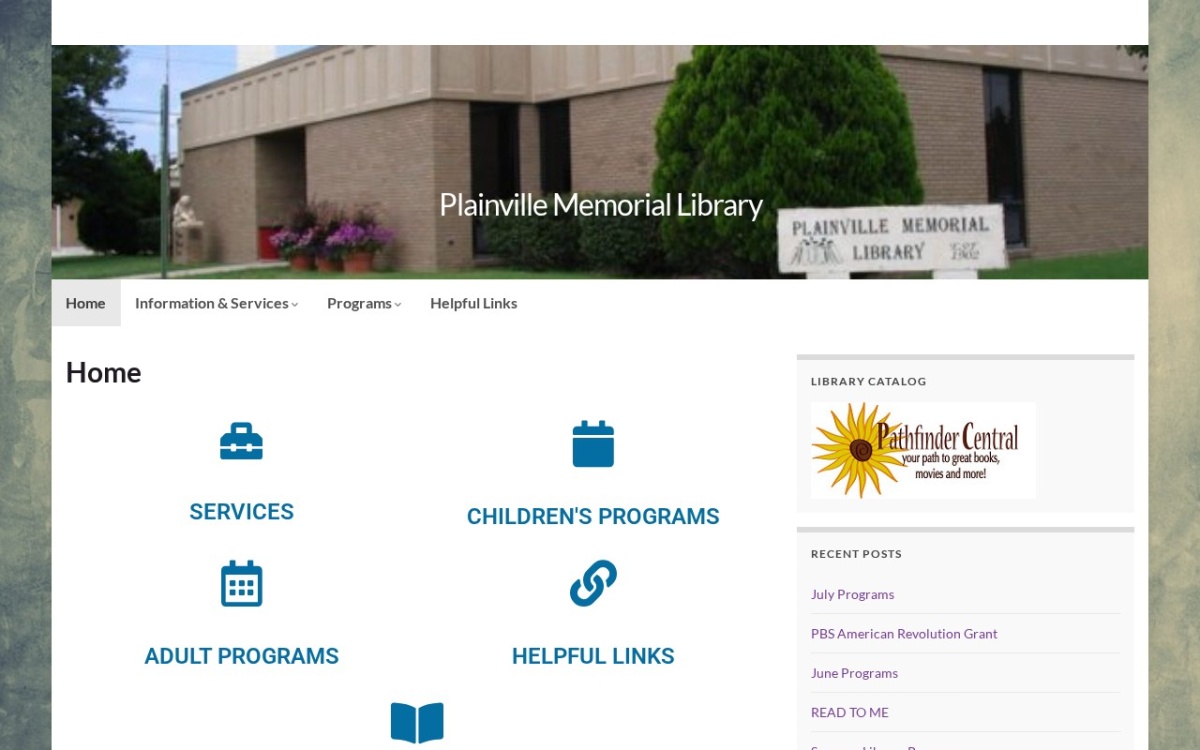 Plainville Memorial Library