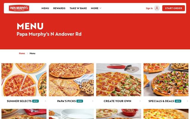 Papa Murphy's Take 'N' Bake Pizza