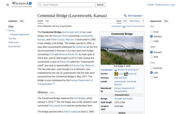 Centennial Bridge