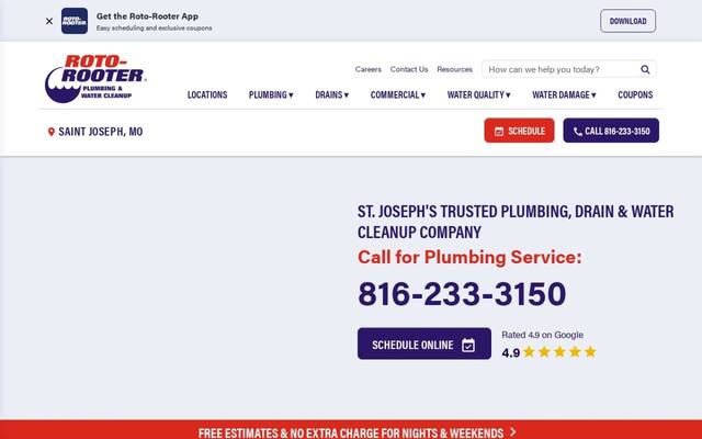 Roto-Rooter Plumbing & Water Cleanup