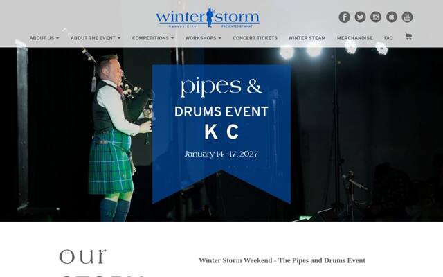 Winter Storm - The Pipes & Drums Event in Kansas City