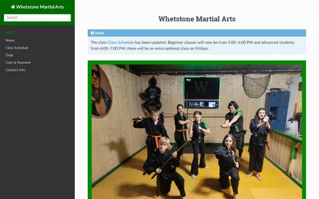 Whetstone Martial Arts