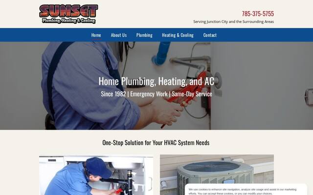 Sunset Plumbing, Heating, & Cooling