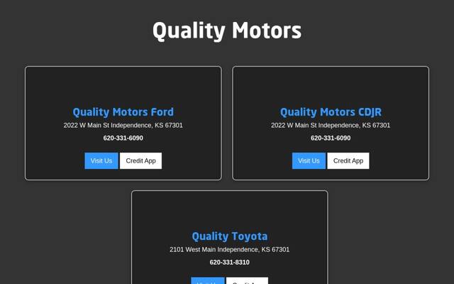Quality Motors Independence