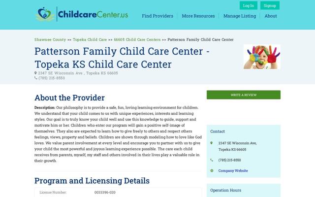 Patterson Family Child Care
