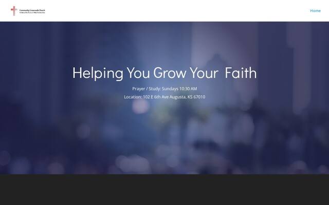 Community Crossroads Church of Augusta,Kansas