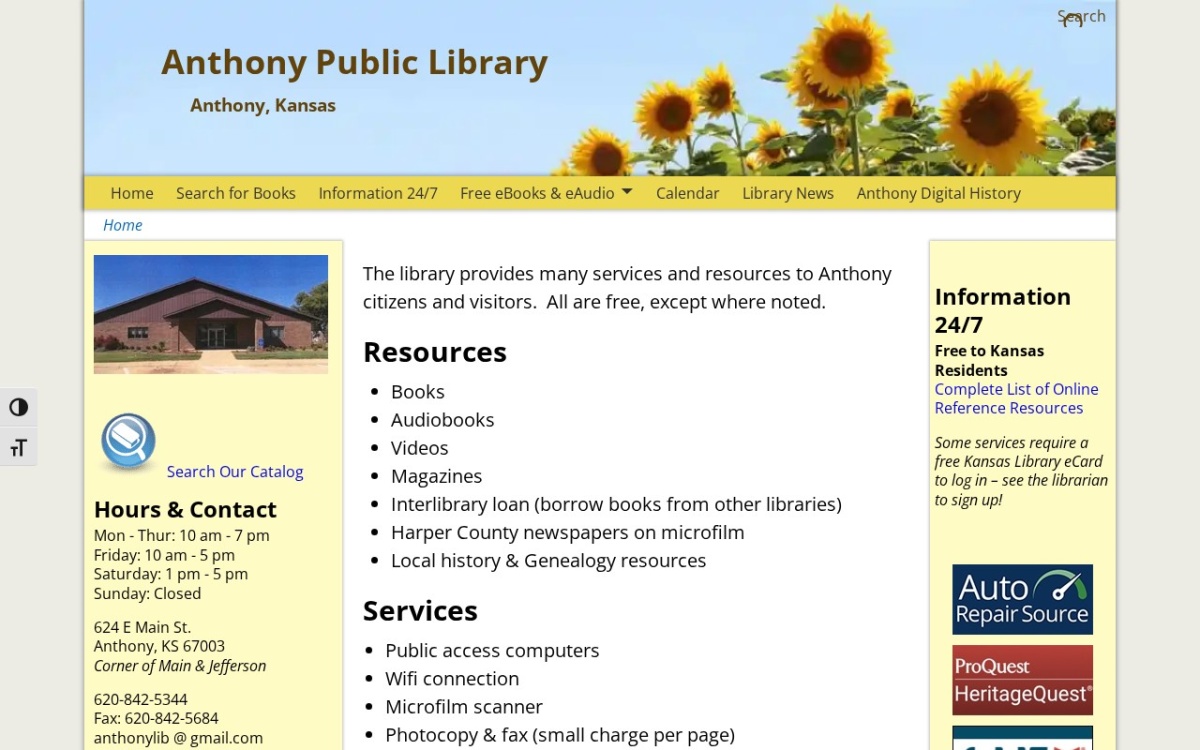 Anthony Public Library