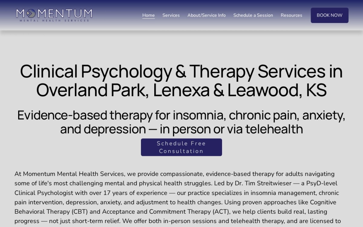 Momentum Mental Health Services, LLC