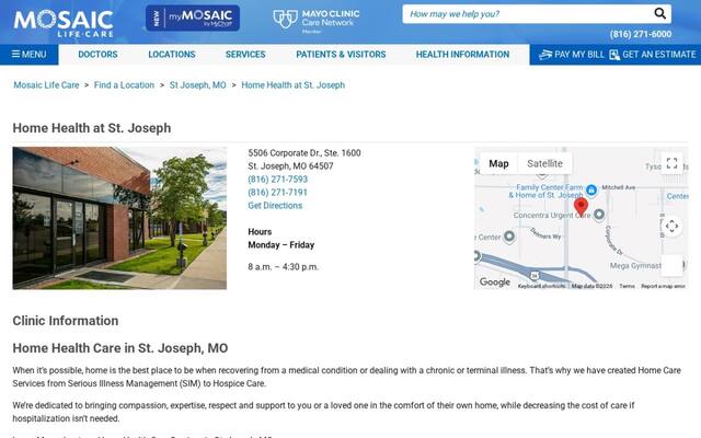 Mosaic Life Care - Home Health
