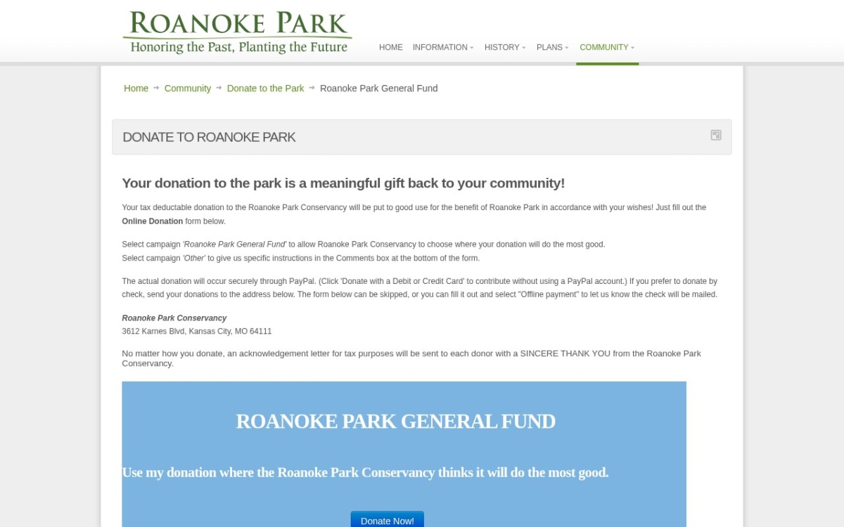 Roanoke Park