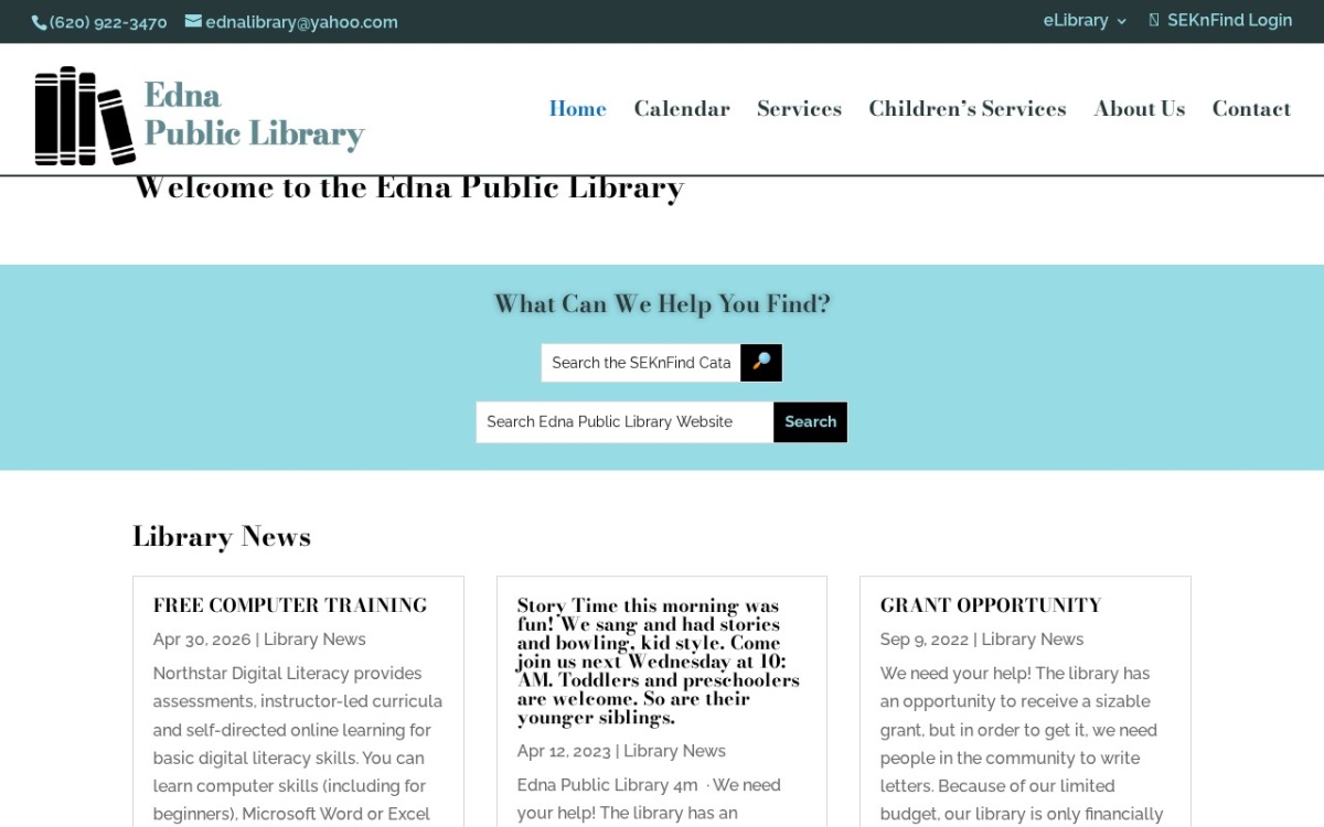 Edna Public Library