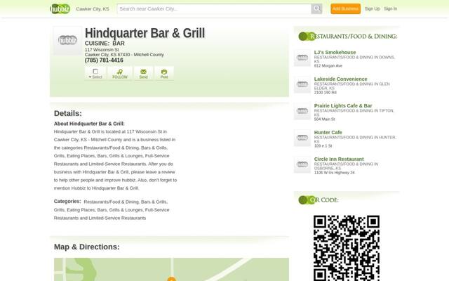 Hindquarter Bar & Grill