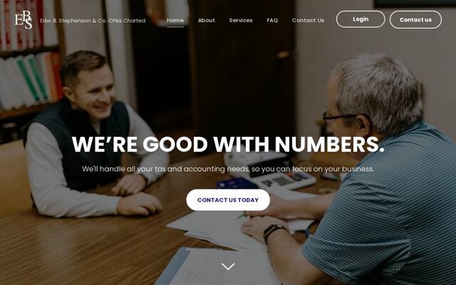 Edw B Stephenson & Co CPAs Chartered