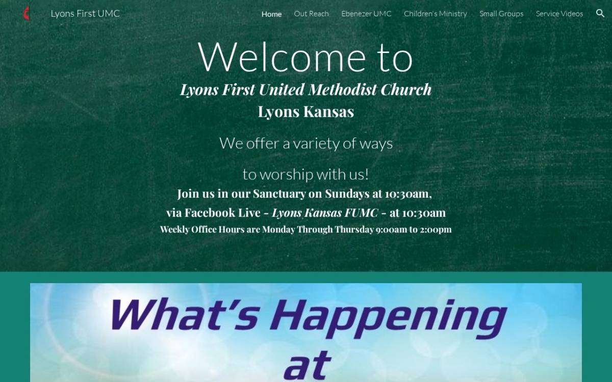 Lyons Kansas FUMC