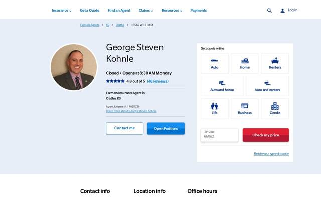 Farmers Insurance - George Steven Kohnle