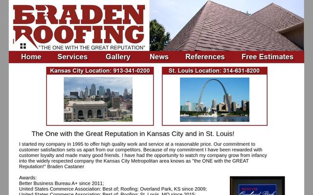 Braden Roofing, Inc.