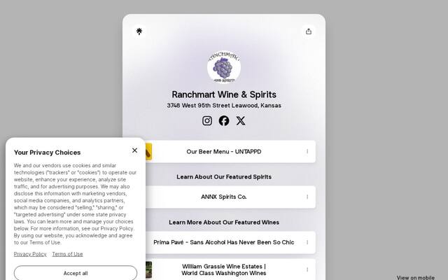 Ranchmart Wine & Spirits