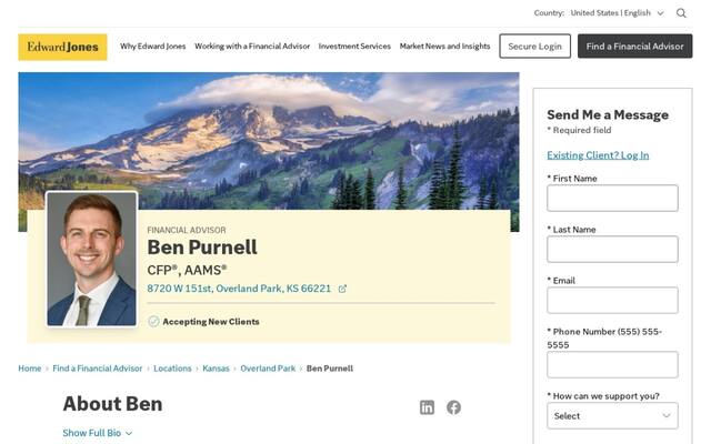 Edward Jones - Financial Advisor: Ben Purnell, CFP®|AAMS®