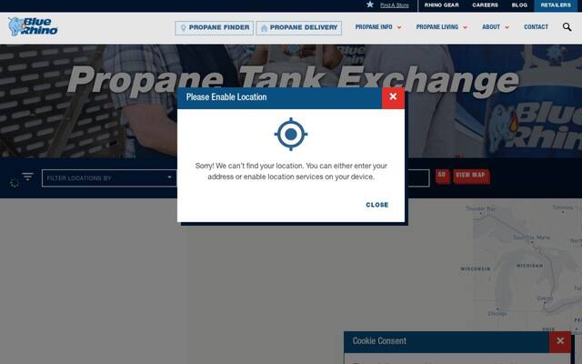 Blue Rhino Propane Exchange