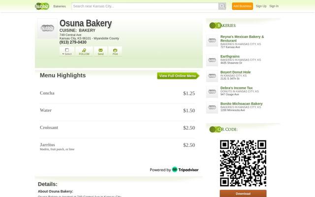 Osuna Bakery Inc