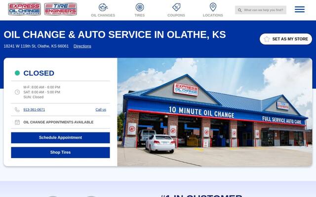 Express Oil Change and Tire Engineers