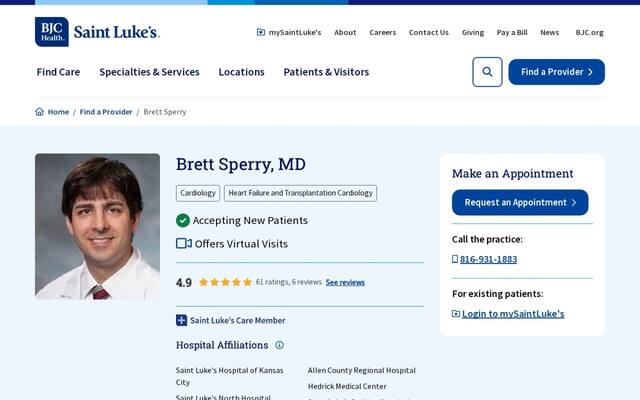Brett Sperry, MD